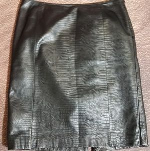 Ralph Lauren leather skirt Size 10